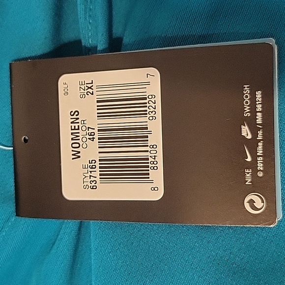 NWT XXL USAA Women's Nike Golf Shortsleeve Polo - Picture 10 of 10